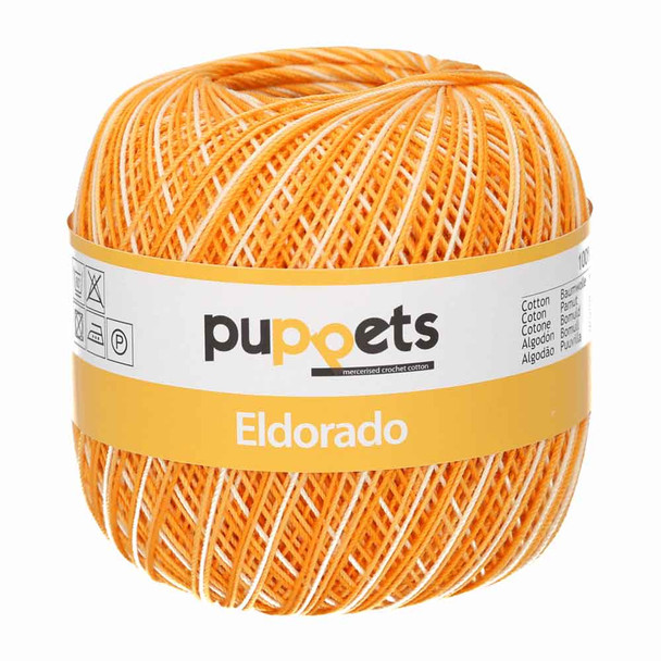 Puppets, Eldorado No.10, 50g ball. Multicolor