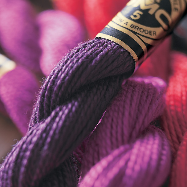 PEARL COTTON SKEINS - SZ 5 - 12 SKEINS 25M