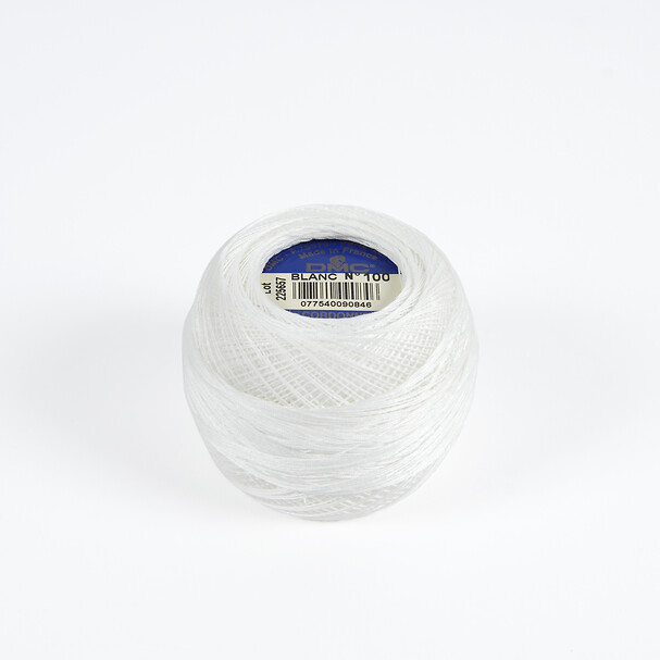 SIX CORD CROCHET COTTON SZ100 - 10 BALLS 20G