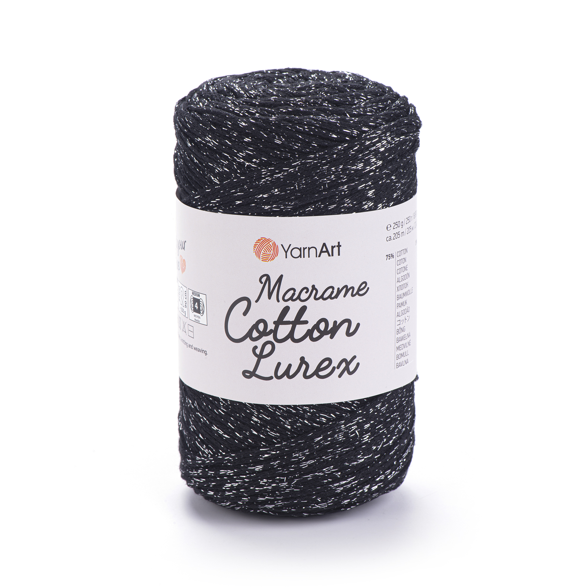 MACRAME COTTON LUREX